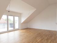 Neubau-Erstbezug! Schöne Dachgeschosswohnung mit Balkon und Tiefgaragenstellplatz - Gersthofen