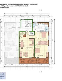 ALPEN- & FERNBLICK I KFW-Förderung I Natürlich aus Holz: Helle, wohngesunde 4 bis 7-Zimmerwohnung in Singen-Volkertshausen - Volkertshausen