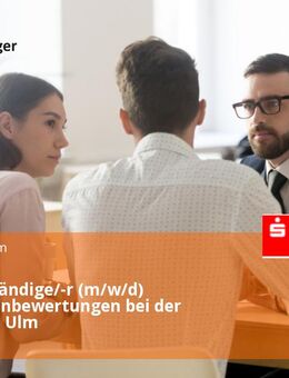 Sachverständige/-r (m/w/d) Immobilienbewertungen bei der Sparkasse Ulm - Ulm