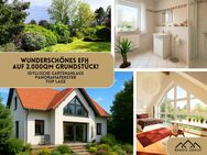 Wunderschönes EFH mit parkähnlicher Gartenanlage I 2000qm I Panoramafenster mit Blick in Garten! - Leipzig