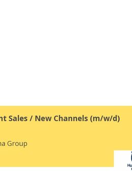 Werkstudent Sales / New Channels (m/w/d) - Ulm