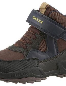 Geox J NEW SAVAGE BOY B ABX Winterstiefel Trekkingboots, Winterstiefel, Kindergartenschuh mit Warmfutter