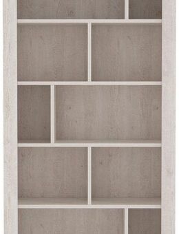 FORTE Aktenregal Duro, Höhe 212 cm, Bücherregal im Landhausstil