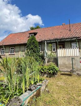 Günstiges "Häuschen" mit Garten und zwei Garagen - Stadt Oberharz am Brocken OT Elbingerode - Oberharz am Brocken