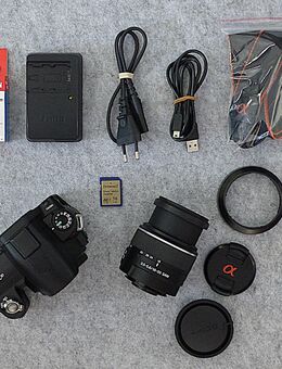 Sony Alpha a290 DSLR Neuwertiger Zustand mit nur 1012 Auslöser! - Dreikirchen