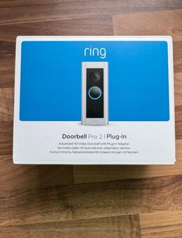 Ring Pro 2 Video Türklingel - Satin Nickel (mit Plug-In Adapter) - Tannheim