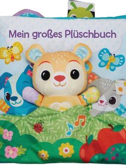 Vtech® Stoffbuch Vtech Baby, Mein großes Plüschbuch, mit Licht- und Soundeffekt