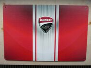 Metallschild / Blechschild – DUCATI CORSE - Leverkusen