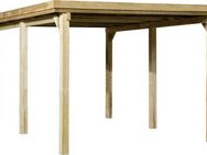 weka Einzelcarport 617 Gr.1, BxT: 322x512 cm, 215 cm Einfahrtshöhe