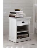 Nova Solo T764 Nachttisch für Bücher Landhaus Belgisch Landhausstil Möbel weiß Deko in 32130