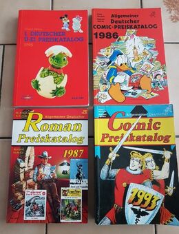 Ü-Ei, Comic und Roman Preiskataloge. 10 Euro Stückpreis - Kassel Brasselsberg