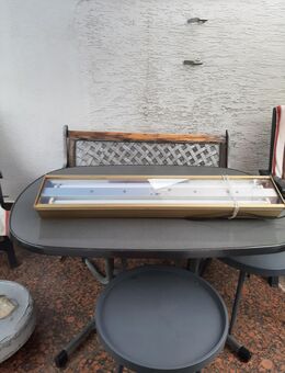 Aquarienbeleuchtung/Abdeckung 100 x 38 cm. mit 2 Klappen - Karlsdorf-Neuthard