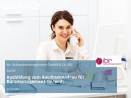 Ausbildung zum Kaufmann/-frau für Büromanagement (m/w/d) - Essen