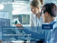 Füllstellenmitarbeiter (m/w/d) - Brühl (Nordrhein-Westfalen)