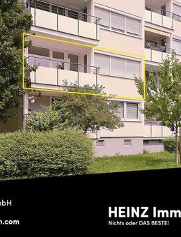 Charmante 3-Zimmer-Wohnung mit Zwei Balkonen und Garagenstellplatz in Zentraler Lage - Winnenden