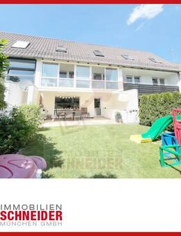 IMMOBILIEN SCHNEIDER - Baldham - traumhaft schönes, kürzlich saniertes RMH in bester Lage - Vaterstetten