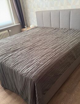 Boxspringbett 1,8x2,0 Anthrazit - Norden