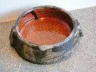 Schale Keramik Handarbeit getöpfert rustikal braun 3,- - Flensburg