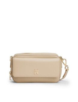 Tommy Hilfiger Mini Bag TH ICON CAMERA BAG, Damen Umhängetasche, Schultertasche mit TH-Logoemblem