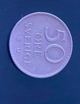 Umlaufmünze Schweden 50 Öre 1973 - Alzey