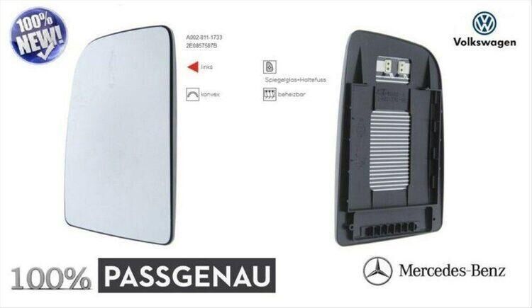 SPIEGELGLAS LINKS BEHEI KONVEX RECHTECK HA MERCEDES SPRINTER W906 - Dortmund Wickede