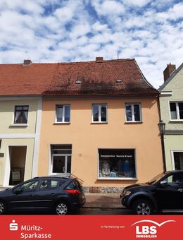 Wohn- und Geschäftshaus im Zentrum von Röbel - Röbel (Müritz)