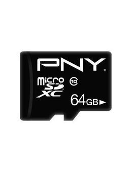 PNY Performance Plus Speicherkarte (64 GB, Class 10)