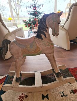 Schaukelpferd aus Massivholz - Groß Umstadt