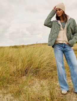 DELMAO Kapuzensweatjacke mit Reißverschluss, Kapuze & Kängurutasche