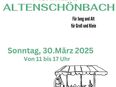 30.03.2025 11-17 Uhr Hof- und Garagenflohmarkt 97357 Altenschönbach in 97357