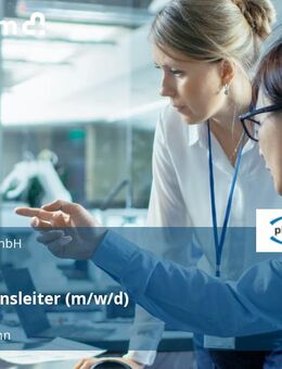 Produktionsleiter (m/w/d) - Königsbrunn