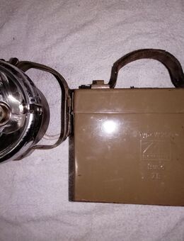 Akku Lampe Dominit  W250 Kats historisch uralt THW - Hamburg Wandsbek