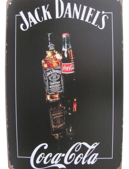 Jack Daniel´s - Tennessee Whiskey - Blechschild 30 x 20 cm - Motiv 17 - Doberschütz
