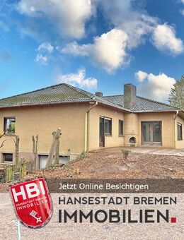 Grasberg / Attraktiver Bungalow mit großem Grundstück und Garage - Grasberg