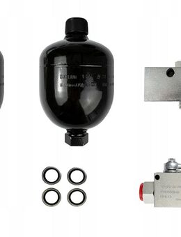 #SALE# Hydrospeicher doppel Set komplett DOPPELTER HYDROSPEICHER FÜR LADER - 2 x 0,5L Landmaschinen Baumaschinen - Wuppertal