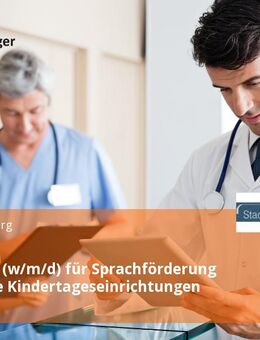 Fachkraft (w/m/d) für Sprachförderung für unsere Kindertageseinrichtungen - Starnberg