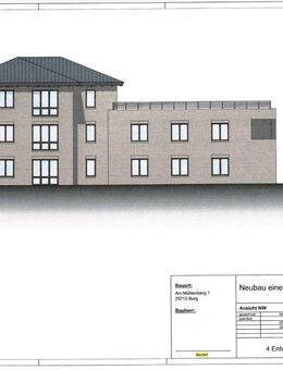 Neubau: Drei Wohnungen noch zu vermieten - Burg (Dithmarschen)