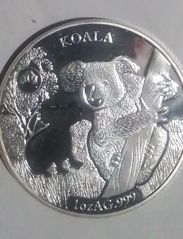 1 DOLLARS Australien wunderschöne Replikation Koala Bär und Elisabeth II - Jena