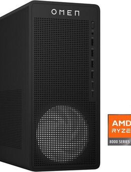 HP OMEN 16L TG03-0277ng Gaming-PC (AMD Ryzen 7 8700F, GeForce RTX 5060 Ti, 32 GB RAM, 1000 GB SSD, Luftkuhlung)