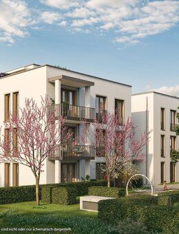 Penthouse auf 2 Etagen mit 2-Zimmern, Balkon und großzügiger Süd-West-Dachterrasse - München
