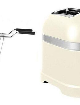 KitchenAid Toaster Artisan 5KMT2204EAC ALMOND CREAM, 2 kurze Schlitze, für 2 Scheiben, 1250 W, mit Sandwichzange