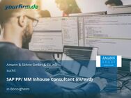 SAP PP/ MM Inhouse Consultant (m/w/d) - Bönnigheim
