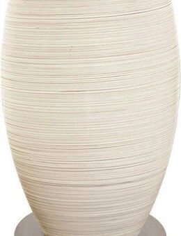 EGLO Tischleuchte BATISTA 3, Ein-/Ausschalter, Leuchtmittel wechselbar, ohne Leuchtmittel, Für Tisch, Sideboard oder Kommode, aus Stahl und handgemachtem Glas