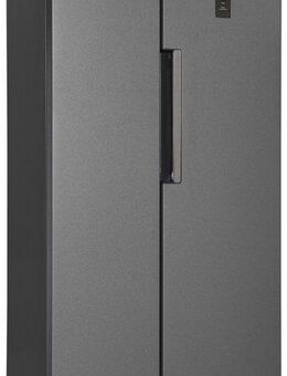 exquisit Side-by-Side SBS450-360E anthrazit, 178,9 cm hoch, 83 cm breit