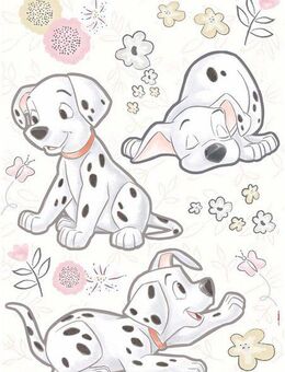 Komar Wandtattoo Best of Friends - Größe 50 x 70 cm, selbstklebend, Wandsticker, Kinderzimmer