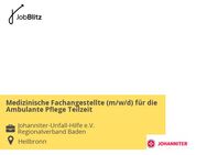 Medizinische Fachangestellte (m/w/d) für die Ambulante Pflege Teilzeit - Heilbronn