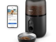 Philips Futterautomat PAW5320/02 Pet Series, mit Kamera, 4,5l, für Katzen und kleine Hunde, Nachfüll-Benachrichtigung, Anti-Verstopf-Technologie u. App-Anbindung