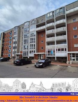 4 Raum Wohnung mit 2 Balkonen - in der Nähe zum Tollensesee und zum Zentrum - Neubrandenburg