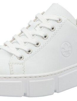 Rieker Plateausneaker in monochromer Optik, Freizeitschuh, Halbschuh, Schnürschuh