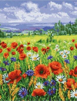Schipper Malen nach Zahlen Meisterklasse Premium - Blumenwiese, Made in Germany